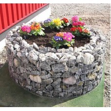 Габион ландшафтный клумба болтовой оцинкованный (Ц) 0,9х0,9х0,9х4х50х50 мм ТУ 25.93.13-004-52757089