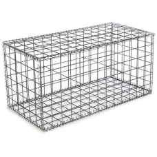 Габион сварной коробчатый болтовой оцинкованный (Ц) 0,5х0,5х0,5х3,8х50х100 мм ГОСТ Р 58120-2018